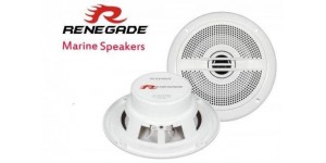 Renegade RXM52 MARINE & OUTDOOR Speakers Coaxial Speakers RXM-52 120w pair